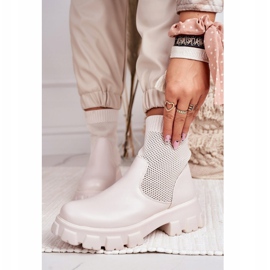 Calcetines de mujer Botas Workers White Stormy blanco 3