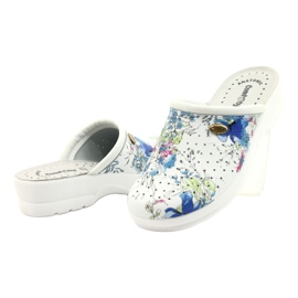 Chanclas Comfooty Alessia blancas blanco multicolor 3