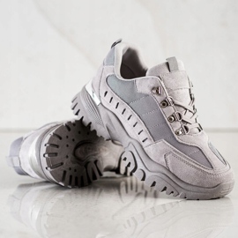 SHELOVET Zapatillas grises 4