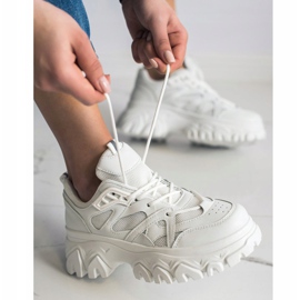 SHELOVET Zapatillas Blancas De Moda blanco 3