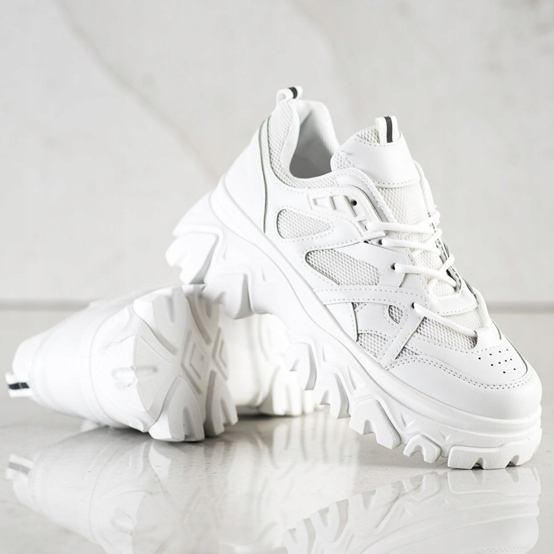 SHELOVET Zapatillas Blancas De Moda blanco 1