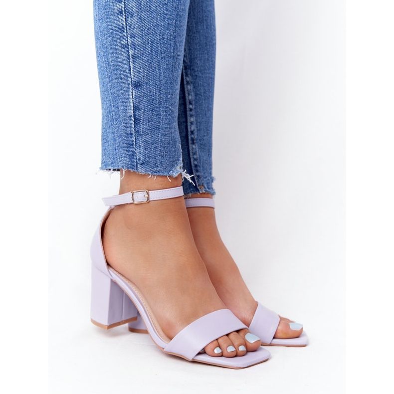 PS1 Sandalias en tacones altos Violet Born This Way violeta 1