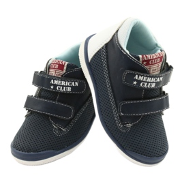 American Club American Sports Shoes para velcro GC12 Navy Blue azul 5