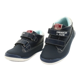 American Club American Sports Shoes para velcro GC12 Navy Blue azul 3