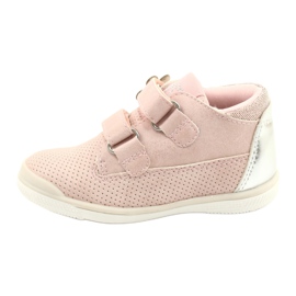 American Club Zapatillas Sport Con Velcro GC06 / 21 Rosa-Plata 1