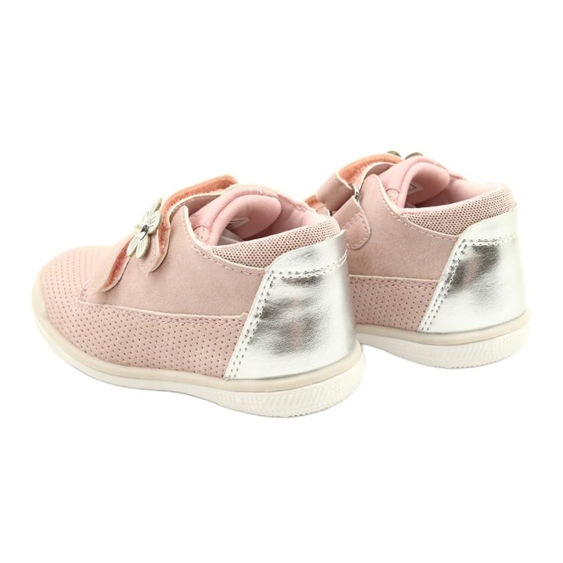 American Club Zapatillas Sport Con Velcro GC06 / 21 Rosa-Plata rosado 5