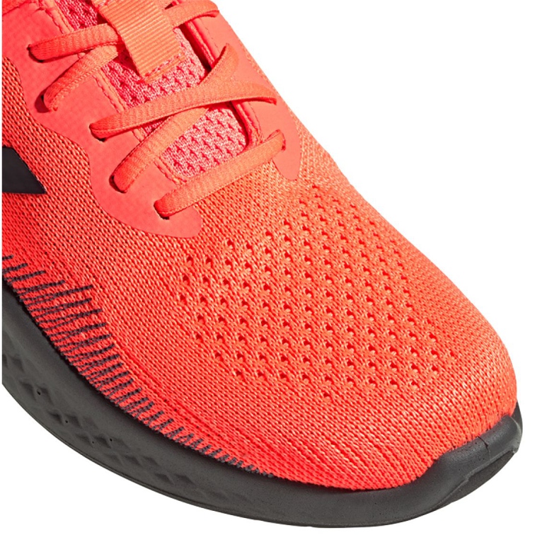 Zapatillas de running adidas Fluidflow M EG3664 negro naranja 5