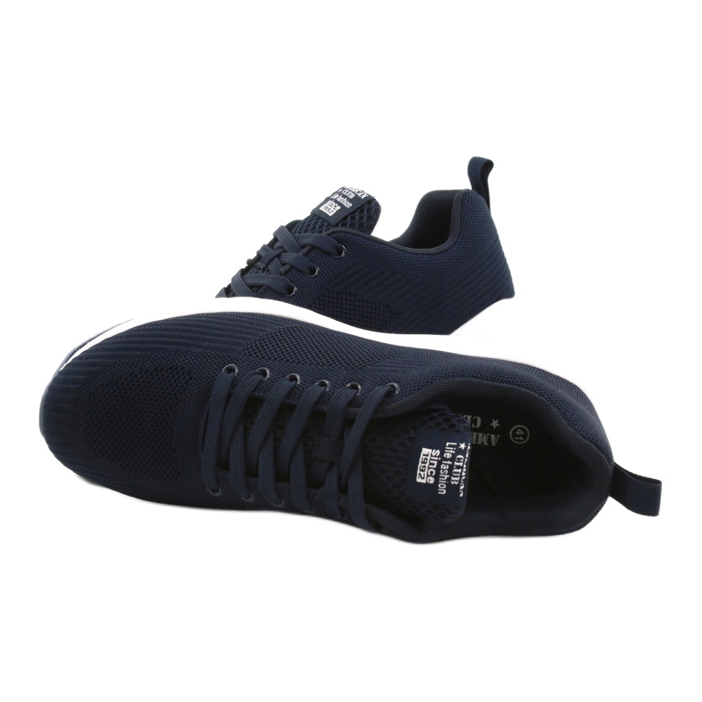 American Club Zapatillas deportivas de hombre azul marino RD01 / 21 4