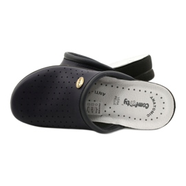 Zapatillas Piel Comfooty Alessia Azul Marino 4
