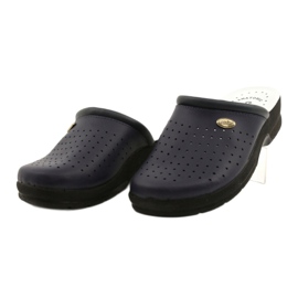 Zapatillas Piel Comfooty Alessia Azul Marino 1