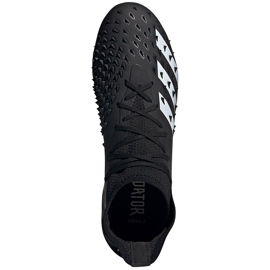 Botas de fútbol adidas Predator Freak.2 Fg negras y blancas S42979 negro negro 2