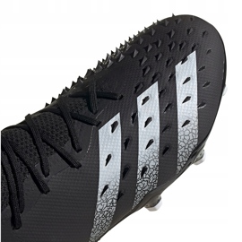 Botas de fútbol adidas Predator Freak.2 Fg negras y blancas S42979 negro negro 3