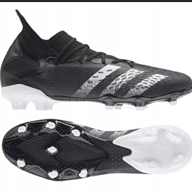 Botas de fútbol adidas Predator Freak.3 Fg FY1030 negro negro 5