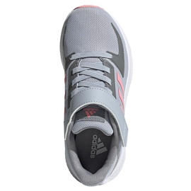 Zapatillas adidas Runfalcon 2.0 C para niños gris-rosa FZ0111 rosado 2