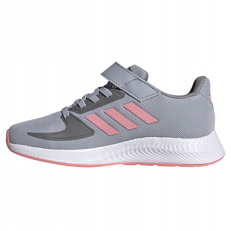 Zapatillas adidas Runfalcon 2.0 C para niños gris-rosa FZ0111 rosado 1