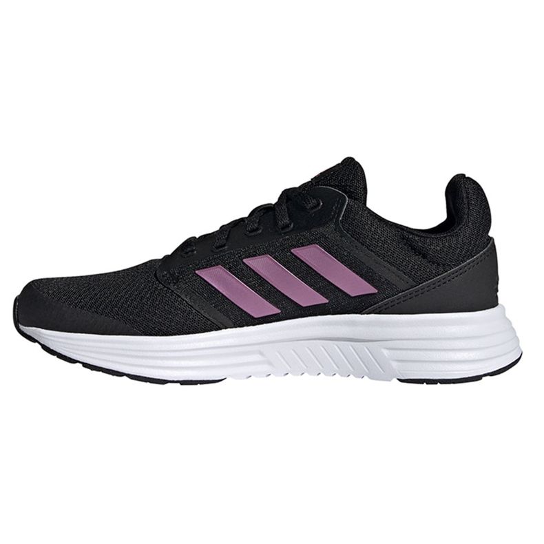 Zapatillas adidas Galaxy 5 para mujer negras y rosas FY6743 negro rosado 1