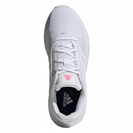Zapatillas de mujer adidas Runfalcon 2.0 blancas y rosas FY9623 blanco rosado 2