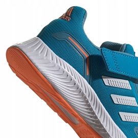 Zapatillas adidas Runfalcon 2.0 C para niños azul FZ2961 4