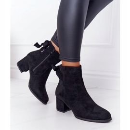 PJ1 Botas cálidas negras para mujer en un talón Kayla negro 1 PJ1 Botas cálidas negras para mujer en un talón Kayla negro 1