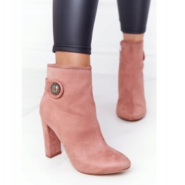 Botas clásicas en un poste Lu Boo Pink rosado 3
