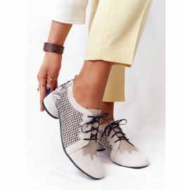 Zapatos Tacones Altos Trenzados Maciejka 04890-04 Beige 1
