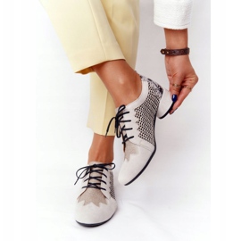 Zapatos Tacones Altos Trenzados Maciejka 04890-04 Beige 5