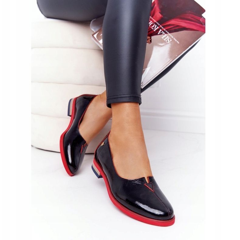 Zapatos Piel Lacada Maciejka 05035-20 Negro 1