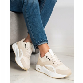 SHELOVET Zapatos deportivos Bl213be beige marrón 4