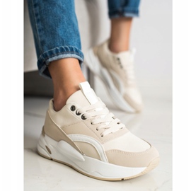 SHELOVET Zapatos deportivos Bl213be beige marrón 3