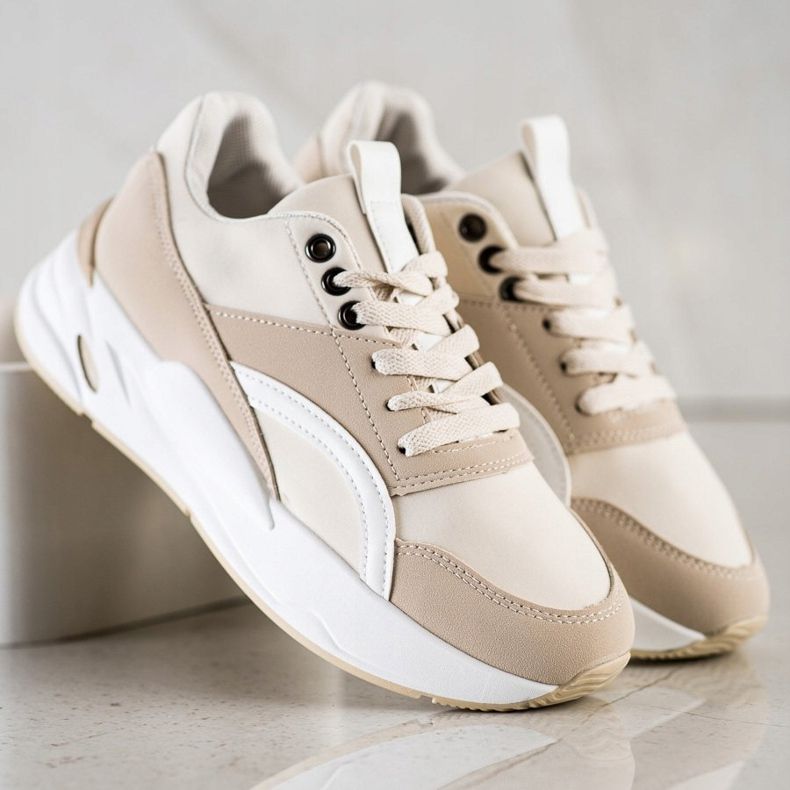 SHELOVET Zapatos deportivos Bl213be beige marrón 1