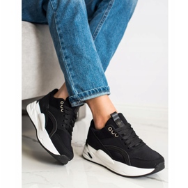 SHELOVET Zapatillas clásicas en la plataforma negro 3