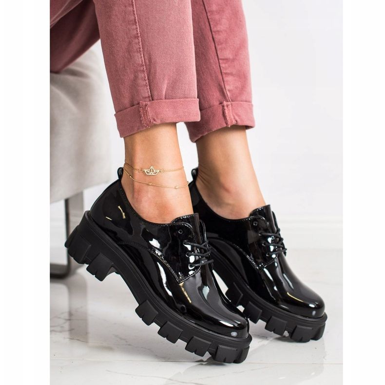 Seastar Zapatos de moda en la plataforma. negro 1 Seastar Zapatos de moda en la plataforma. negro 1