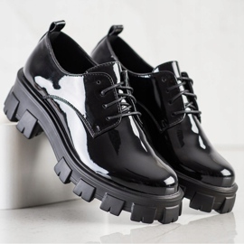 Seastar Zapatos de moda en la plataforma. negro 2 Seastar Zapatos de moda en la plataforma. negro 2