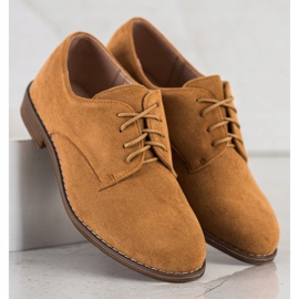 Seastar Zapatos con cordones de ante marrón 1