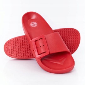Pantuflas de Mujer Big Star con hebilla FF274A385 Rojo 4