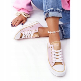 Zapatillas de mujer clásicas Big Star HH274455 Rosa rosado 7