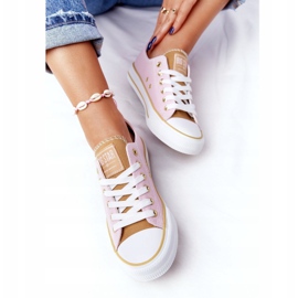Zapatillas de mujer clásicas Big Star HH274455 Rosa rosado 8