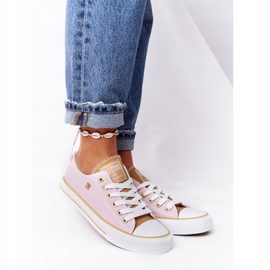 Zapatillas de mujer clásicas Big Star HH274455 Rosa rosado 2