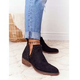 PS1 Botas negras Clever caladas con recortes negro 2 PS1 Botas negras Clever caladas con recortes negro 2