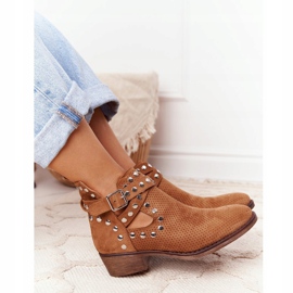 PS1 Bota calada con jets Camel Dakota marrón 3