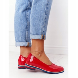 Zapatos Piel Lacada Maciejka 05035-08 Rojo 3