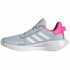 Zapatillas Adidas Tensaur Run K para niños gris-rosa FY7288 1