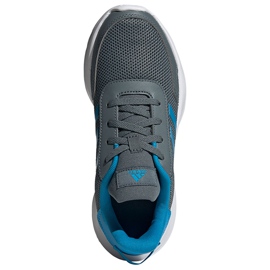 Zapatillas Adidas Tensaur Run K para niños gris-azul FY7289 2