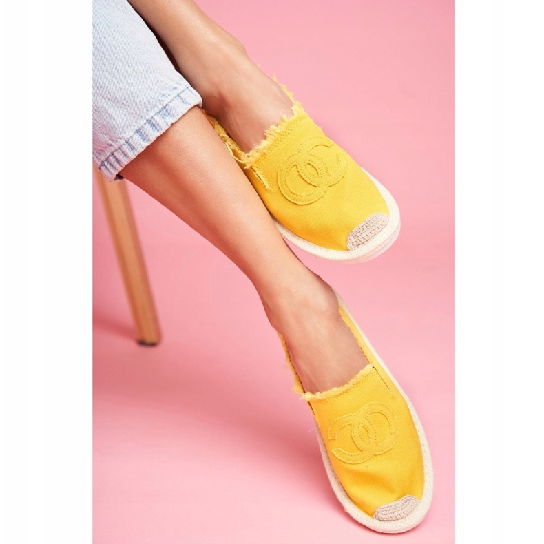 PS1 Alpargatas de mujer Yellow Flaure amarillo 2