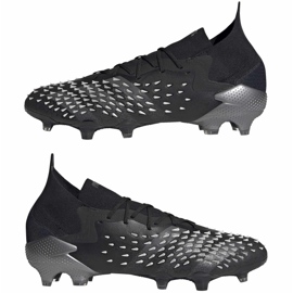 Botas de fútbol adidas Predator Freak.1 Fg FY1021 negro negro 5