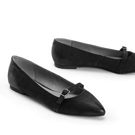 Bailarinas casandra negras negro 3