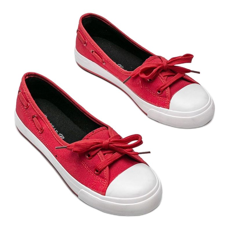 Medias zapatillas rojas de Alana rojo 1