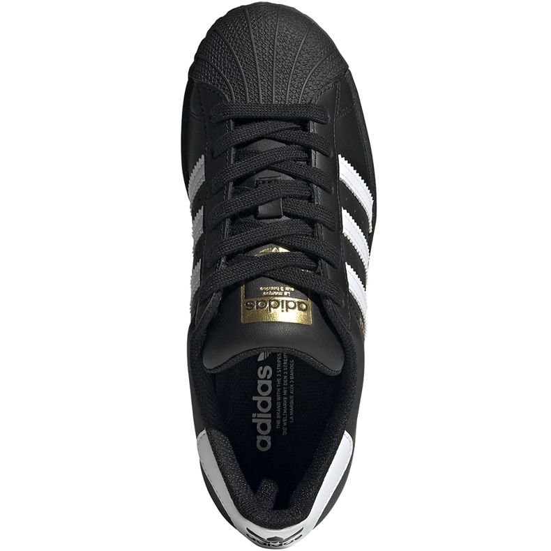 Zapatillas adidas Superstar J para niños negras EF5398 negro 1