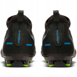 Zapatillas de fútbol Nike Phantom Gt Academy Df FG / MG Junior CW6694 090 negro negro 4