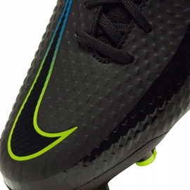 Zapatillas de fútbol Nike Phantom Gt Academy Df FG / MG Junior CW6694 090 negro negro 6